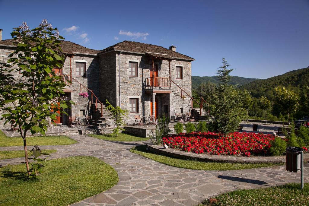 Zahrada ubytování Hotel Machalas