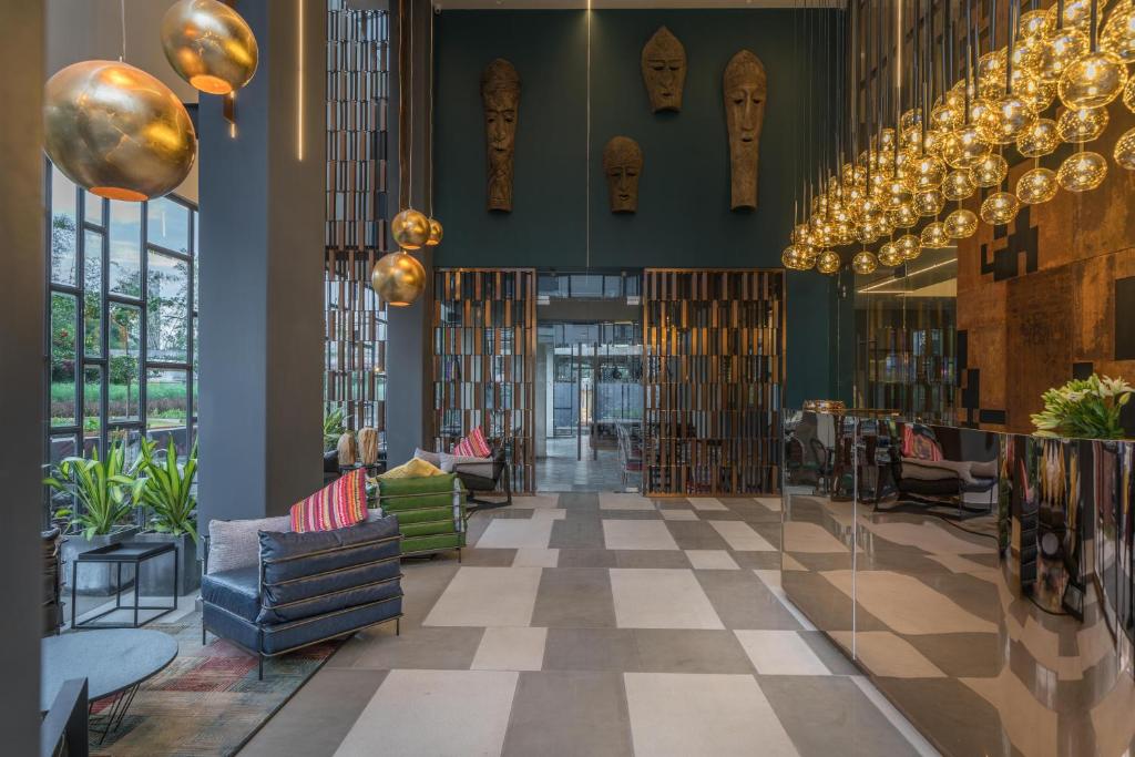 Posezení v ubytování Hotel B plus L