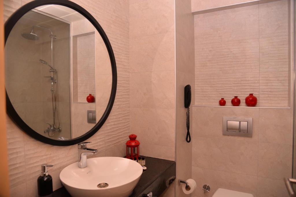 Koupelna v ubytování Mendos Garden Exclusive Hotel Fethiye