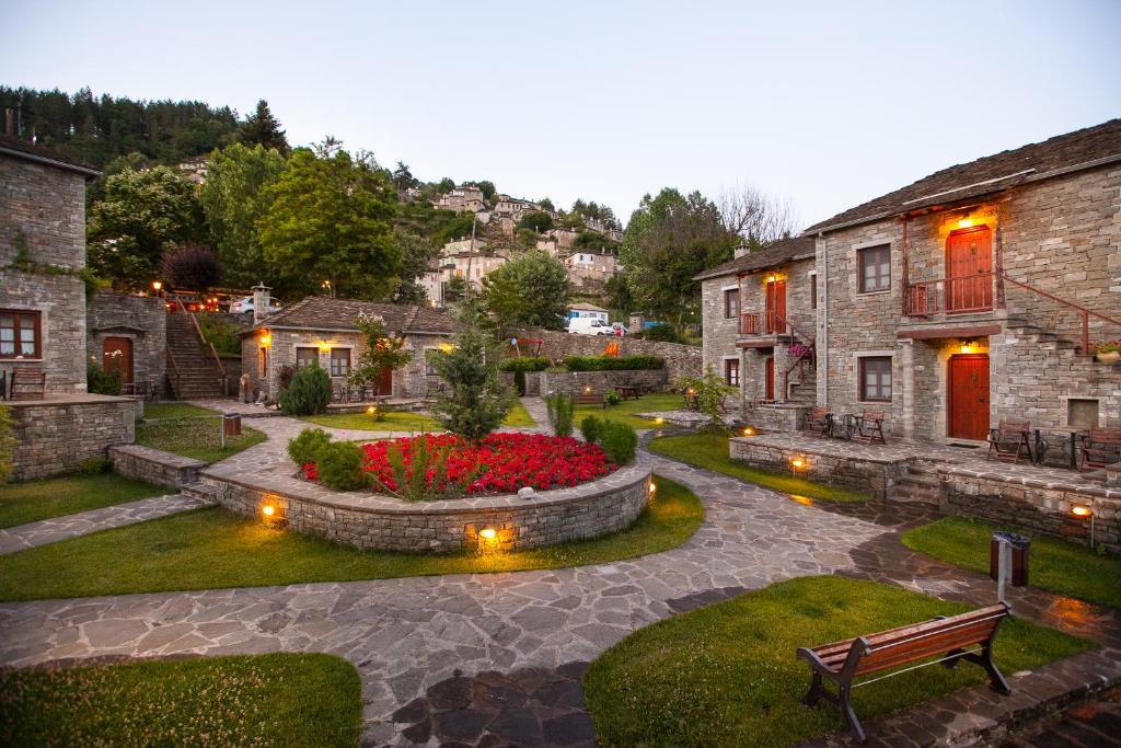 Zahrada ubytování Hotel Machalas