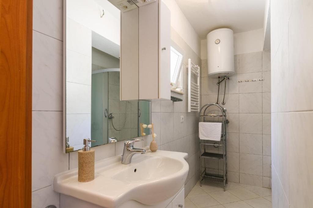 Koupelna v ubytování La Bodega Apartments