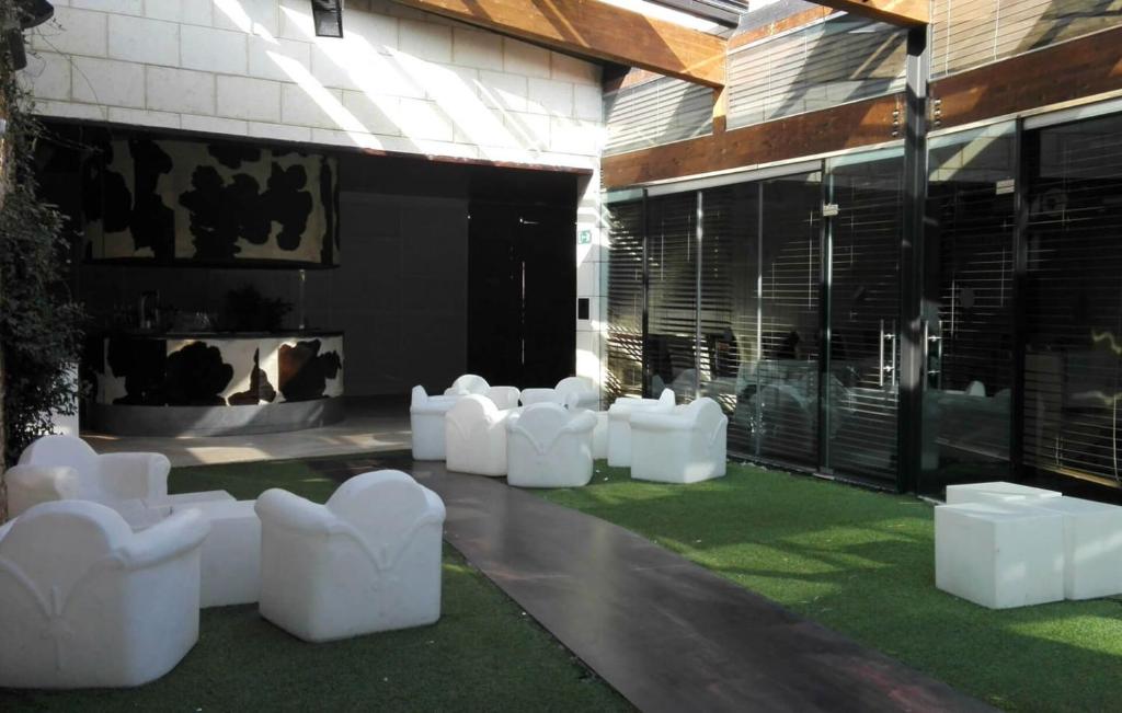 A seating area at Hotel Casa del Abad