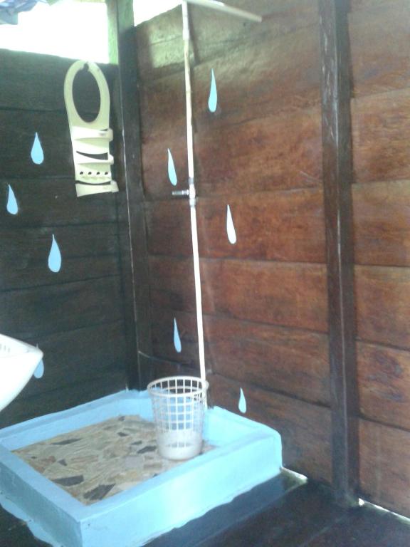 Koupelna v ubytování Casita Rio Indio
