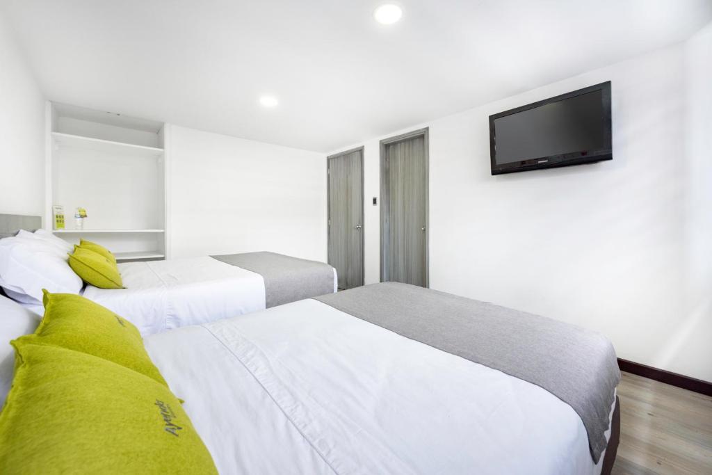 Ayenda 1024 Agora Inn Hotel - Triple Chambre