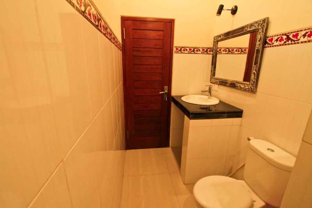 Koupelna v ubytování Awan Bali House