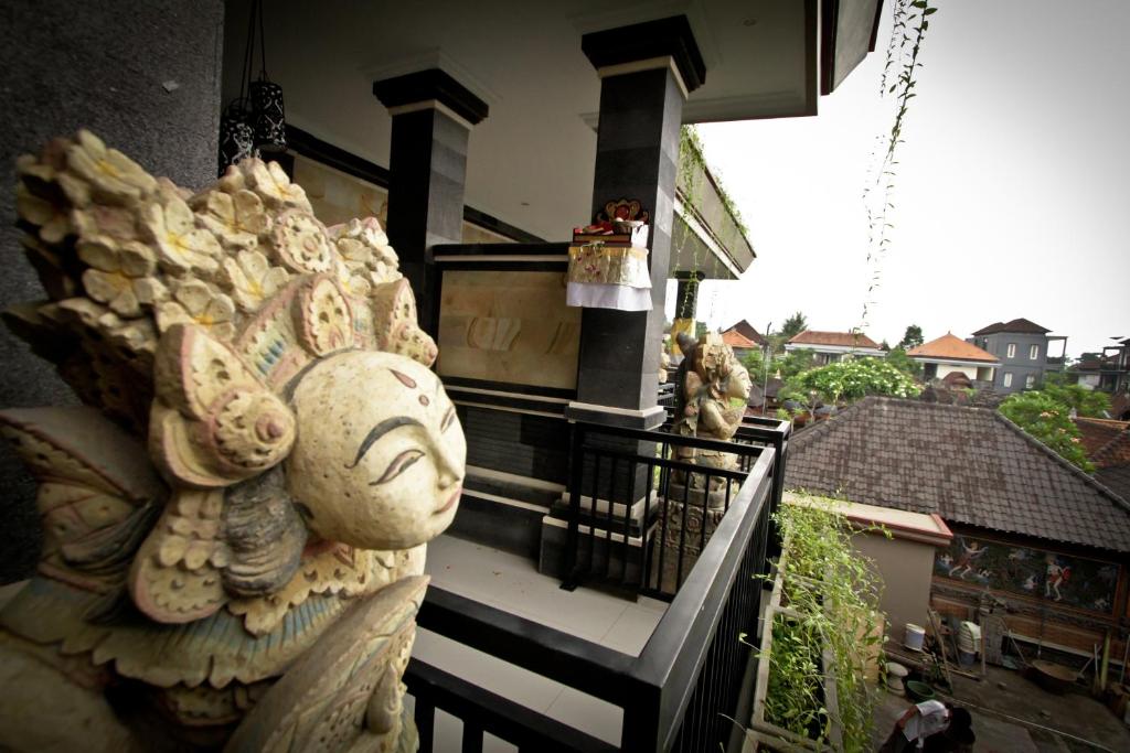 Balkón nebo terasa v ubytování Awan Bali House