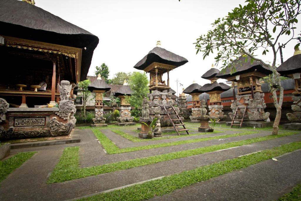 Zahrada ubytování Awan Bali House