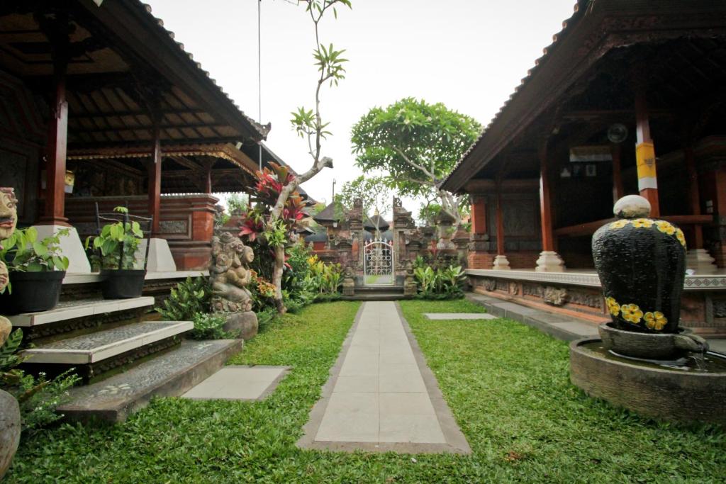 Zahrada ubytování Awan Bali House