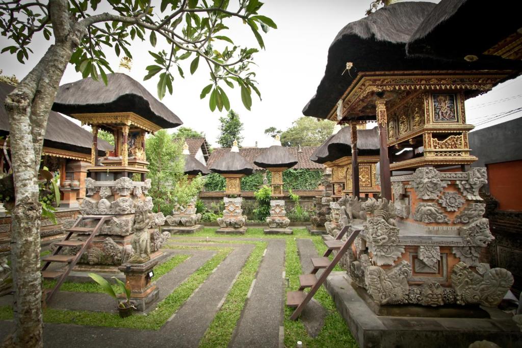 Zahrada ubytování Awan Bali House