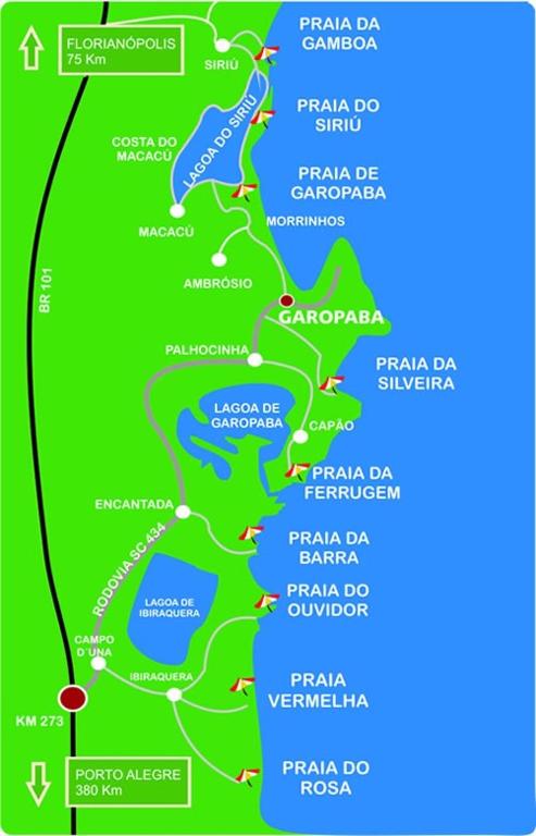  Flats da barrinha da ferrugem a 500mt do mar