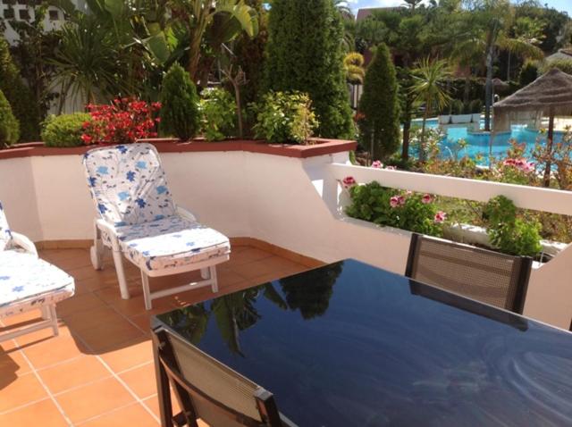 Bazén v ubytování Marbella Elviria nebo v jeho okolí