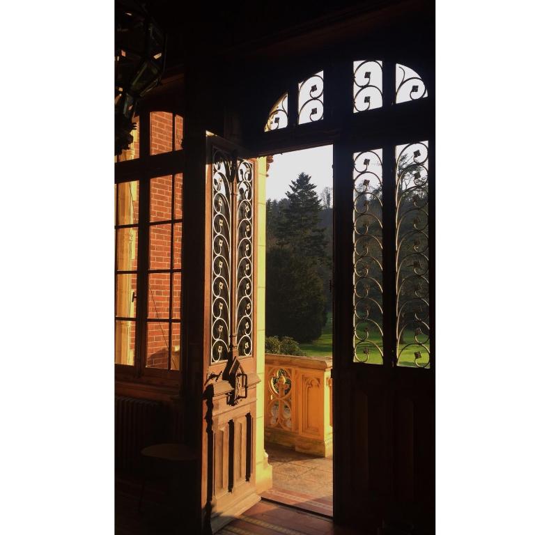 Zahrada ubytování Le Manoir de Bénédicte B&B