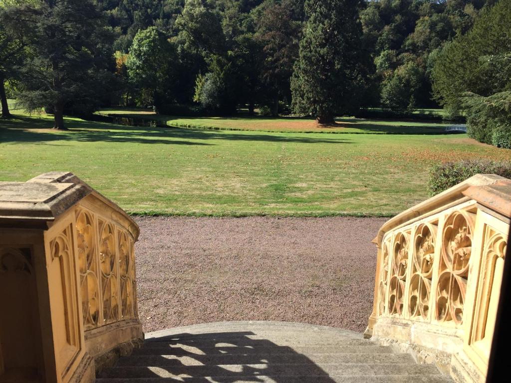Zahrada ubytování Le Manoir de Bénédicte B&B