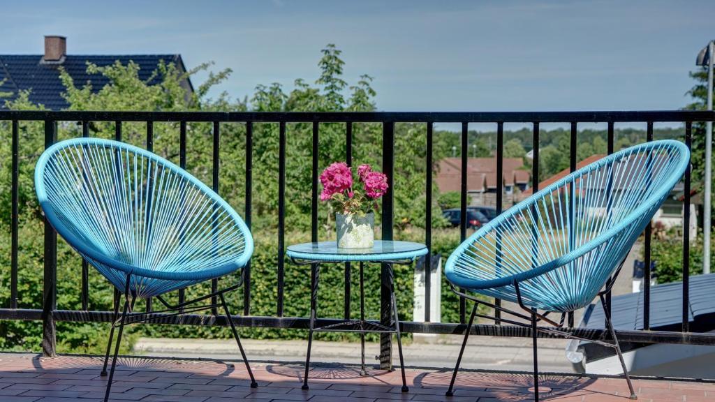 Balkón nebo terasa v ubytování Villa Sofie Bed & Breakfast