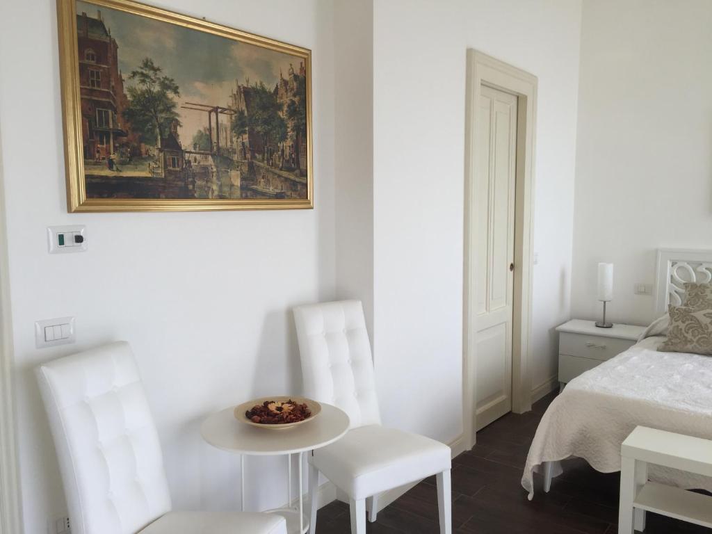 Posteľ alebo postele v izbe v ubytovaní B&B di mare e d'azzurro