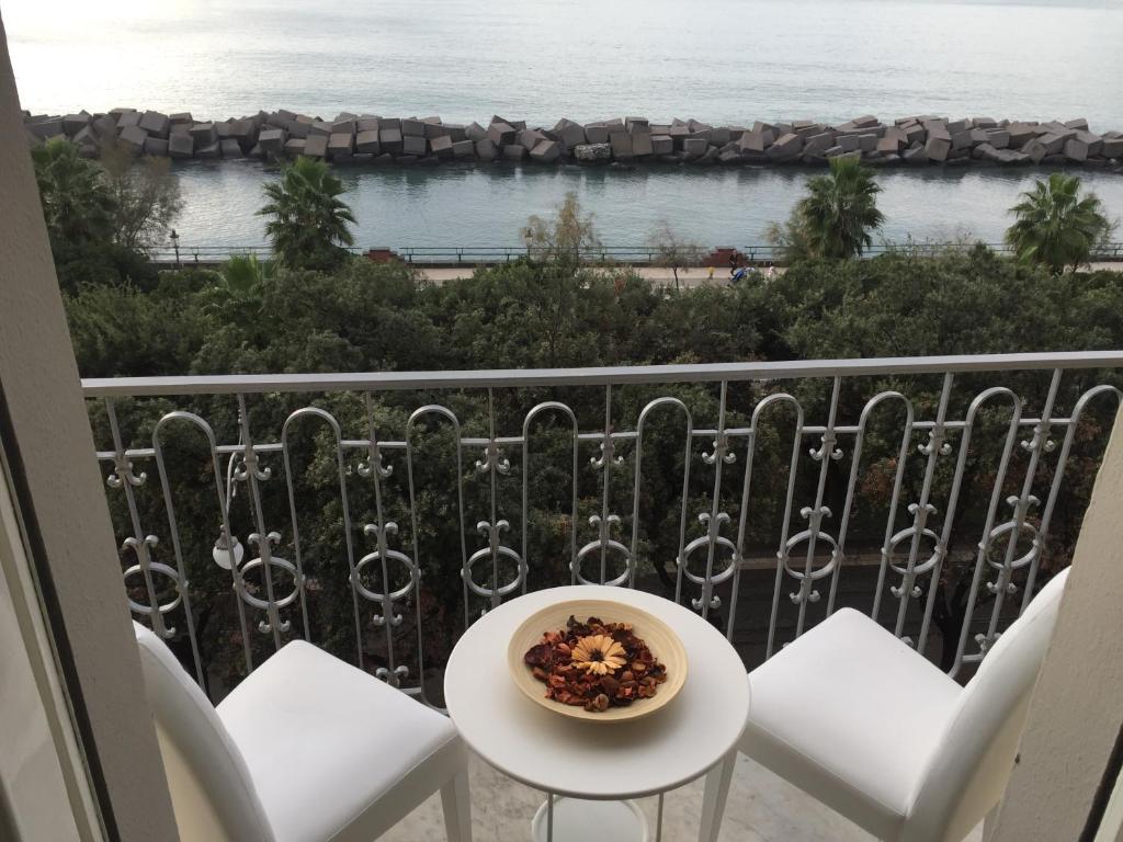 Balkón alebo terasa v ubytovaní B&B di mare e d'azzurro