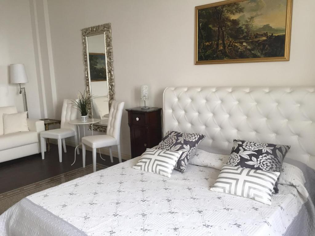 Posteľ alebo postele v izbe v ubytovaní B&B di mare e d'azzurro