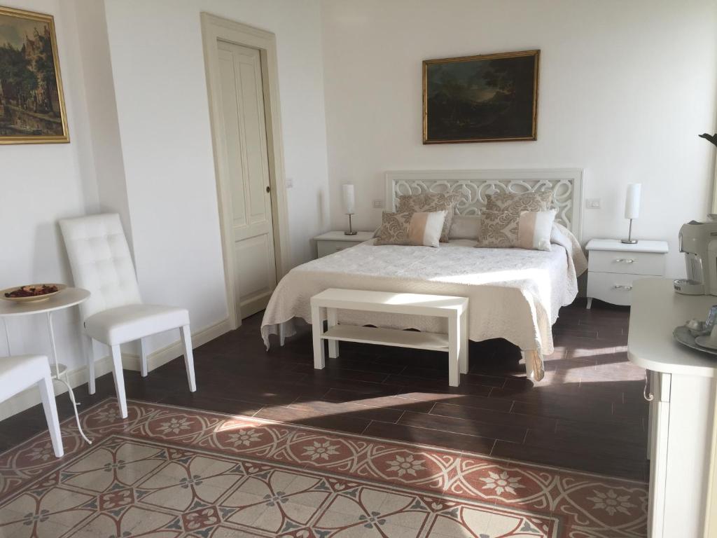 Posteľ alebo postele v izbe v ubytovaní B&B di mare e d'azzurro