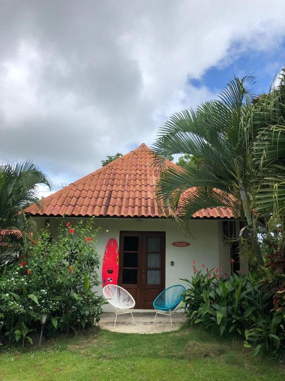 Zahrada ubytování Cabañas La Casa de Pucha
