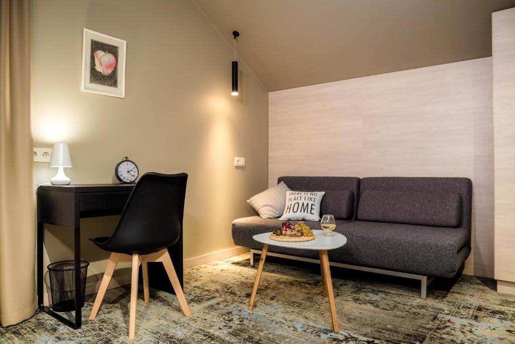 Posezení v ubytování Boutique Apart Hotel Adagio