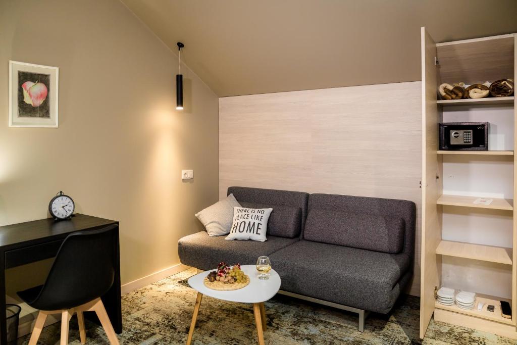 Posezení v ubytování Boutique Apart Hotel Adagio