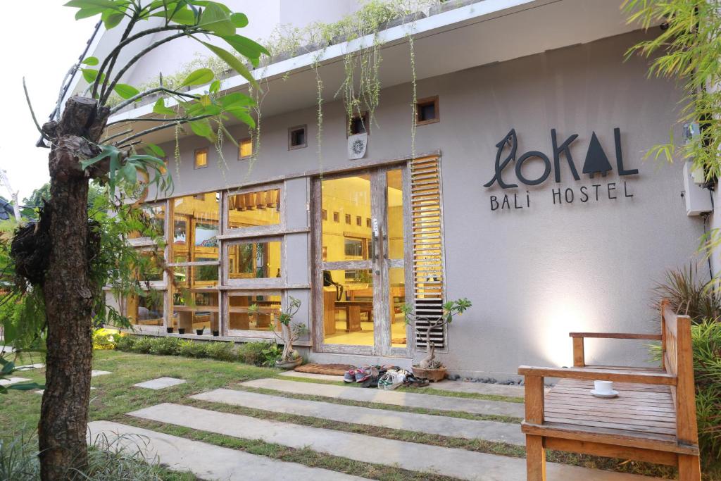 Zahrada ubytování Lokal Bali Hostel