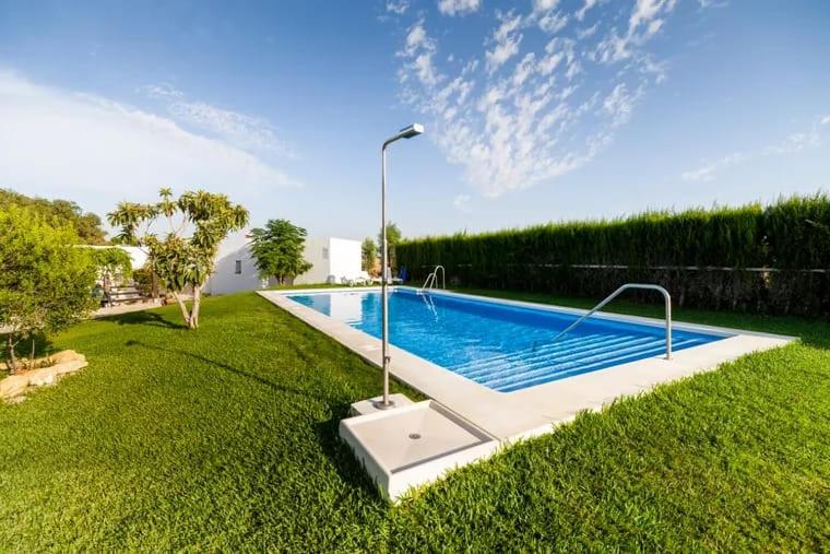 Bazén v ubytování Vejer Life&Nature nebo v jeho okolí