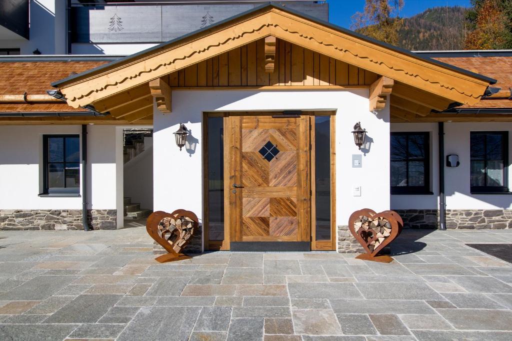 Exteriér alebo vchod do ubytovania Pension Tannenhof