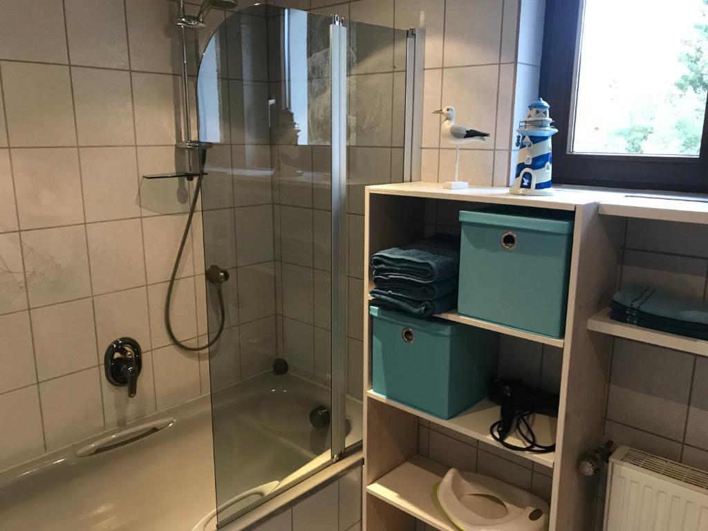 Phòng tắm tại Ferienhaus Lara