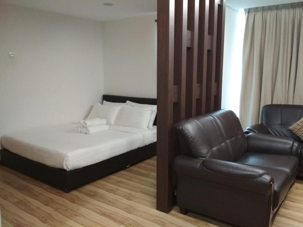 Posezení v ubytování Classy Studio Apartment (KBCP)