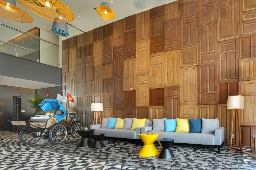 Posezení v ubytování Citadines Central Binh Duong
