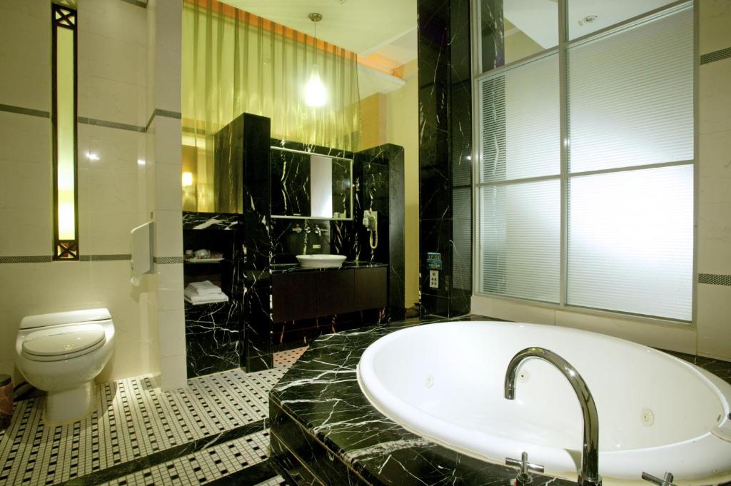 Koupelna v ubytování Jing Hwa Motel