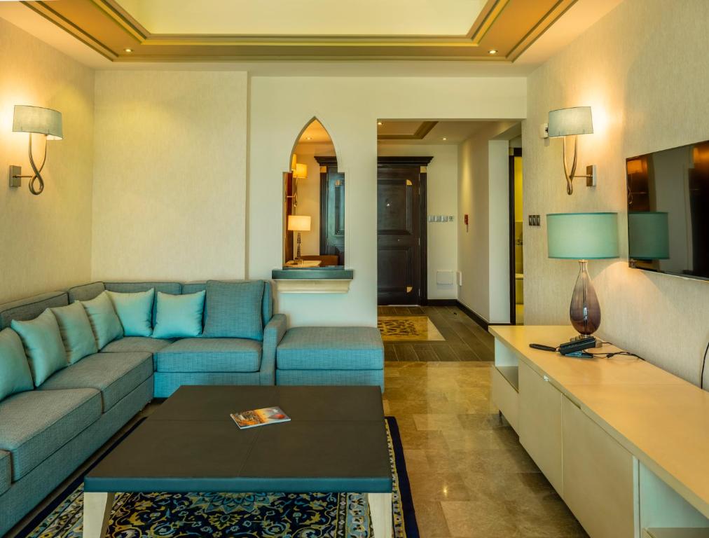 Posezení v ubytování Retaj Salwa Resort & Spa