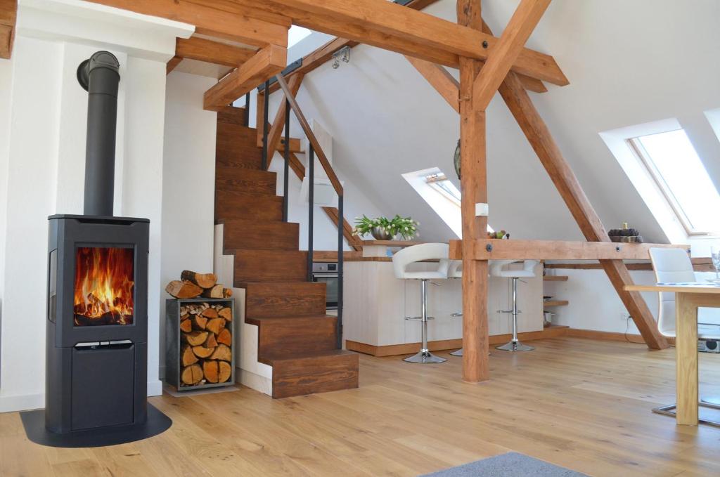 Młyn Karpnicki - Fischbacher Muehle - Loft Met Uitzicht Op De Berg