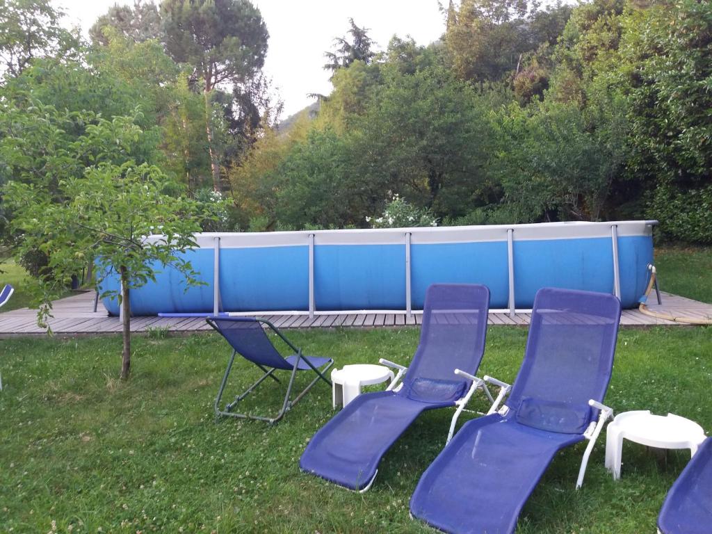Zahrada ubytování La Patirana Guesthouse