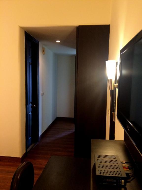TV a/nebo společenská místnost v ubytování La Residence