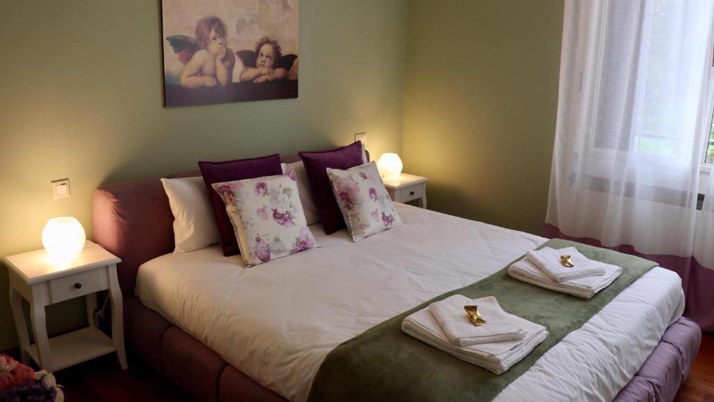 Posteľ alebo postele v izbe v ubytovaní A Casa di Grace
