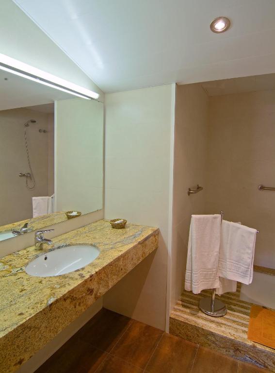 Koupelna v ubytování Hotel Pinxo
