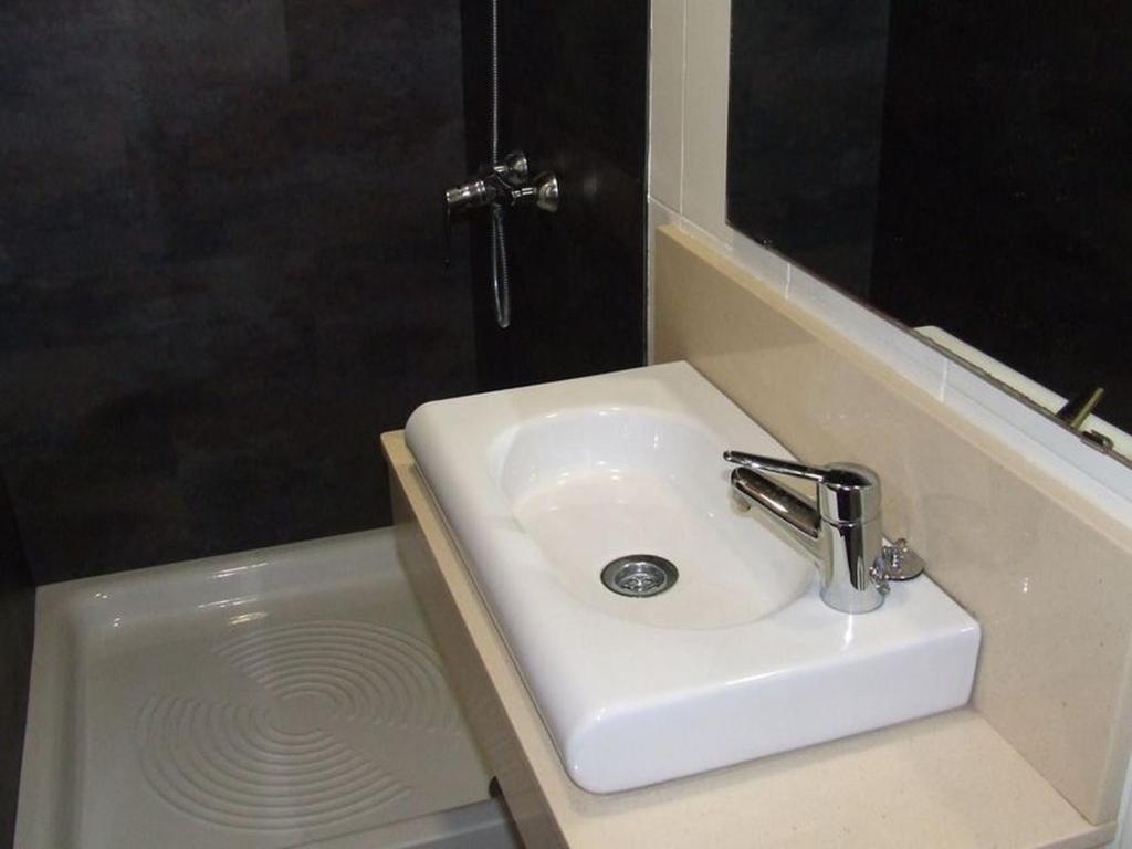 Kúpeľňa v ubytovaní Hostal Larios