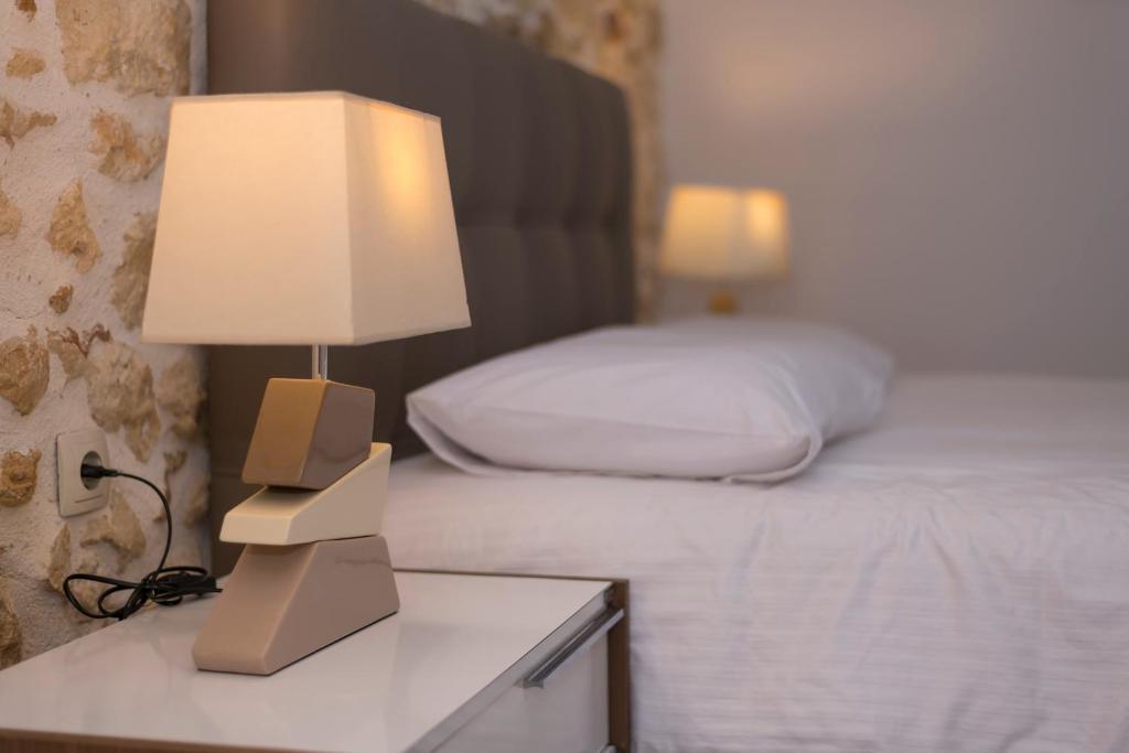 Posteľ alebo postele v izbe v ubytovaní Wave Apartment