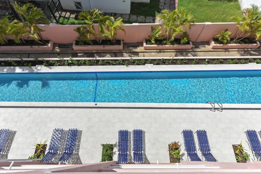 Bazén v ubytování Butterfly Beach Hotel nebo v jeho okolí