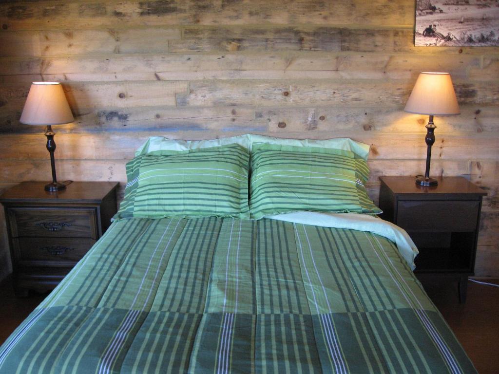 Postelja oz. postelje v sobi nastanitve Chalet de la Montagne