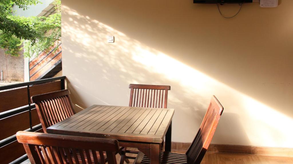 Posezení v ubytování Bamboe Inn Homestay
