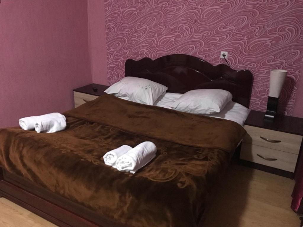 Postel nebo postele na pokoji v ubytování B&B NaBaDa
