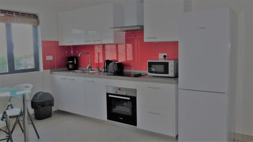 Kuchyň nebo kuchyňský kout v ubytování Ibiz Tourist Residence 2