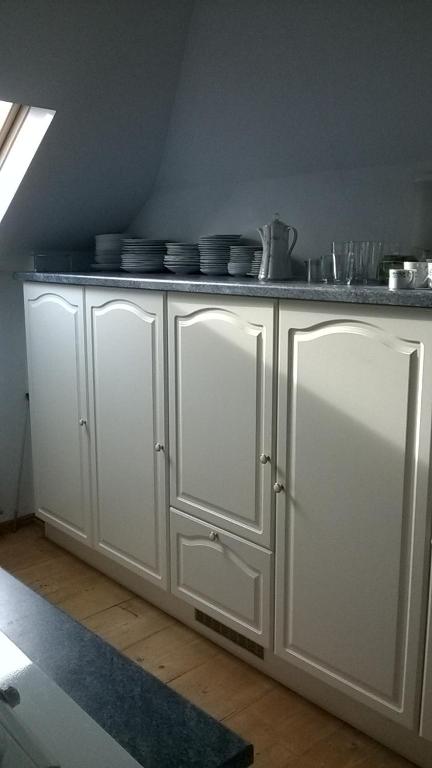 Kuchyň nebo kuchyňský kout v ubytování Raisa Apartments Fünkhgasse