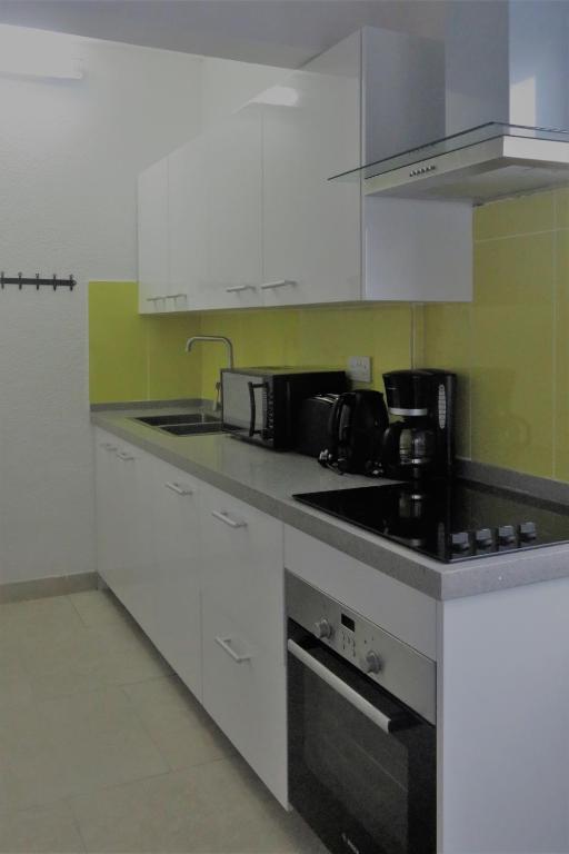 Kuchyň nebo kuchyňský kout v ubytování Ibiz Tourist Residence 2