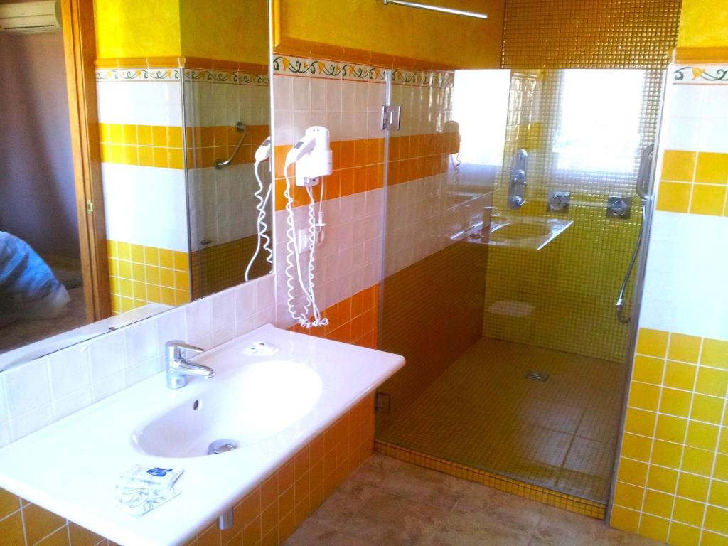 Kúpeľňa v ubytovaní Posada Valle de Güemes
