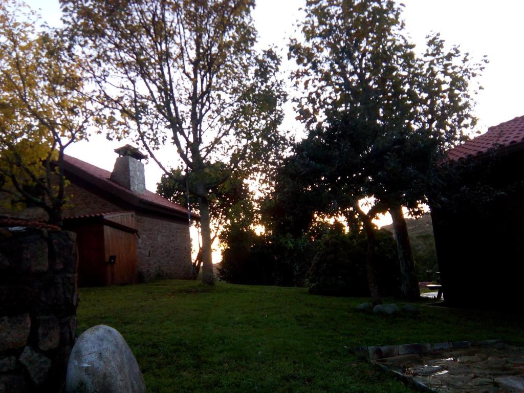 A garden outside O Rincón de David