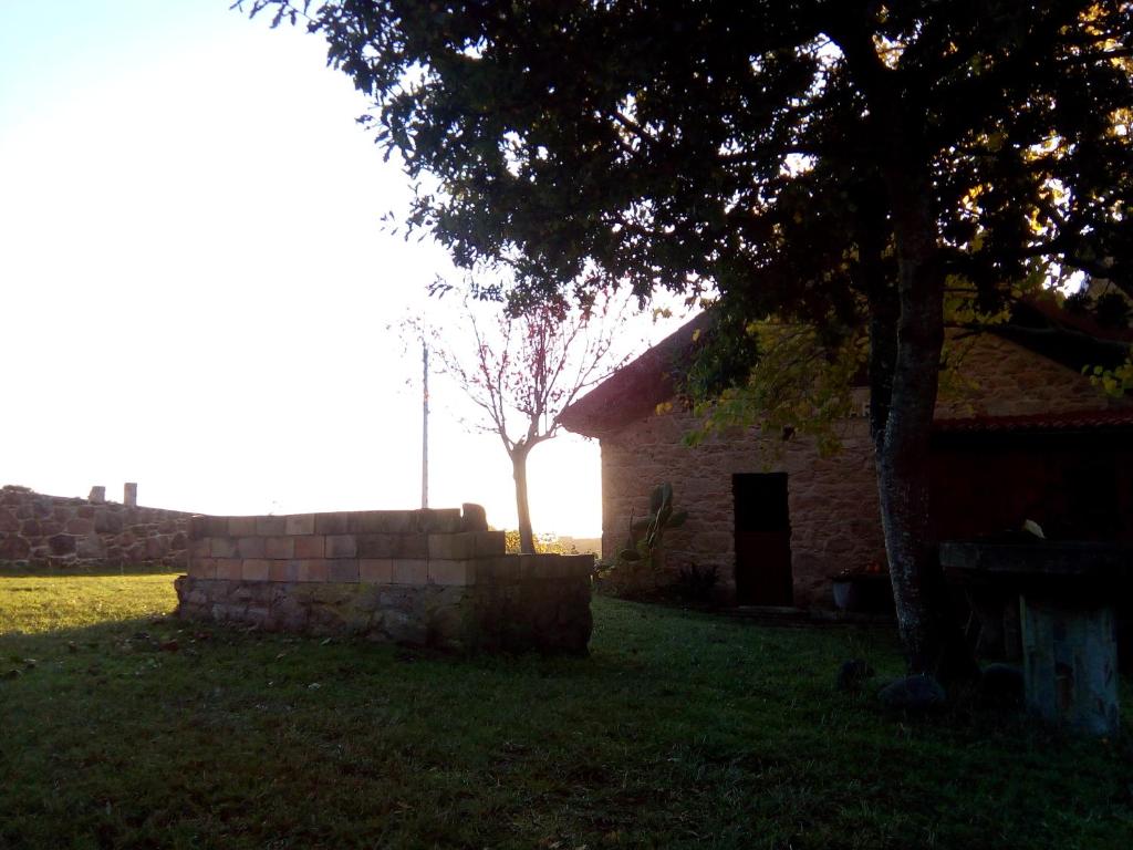 A garden outside O Rincón de David
